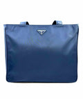 PRADA Black Nylon, patent leather Tote