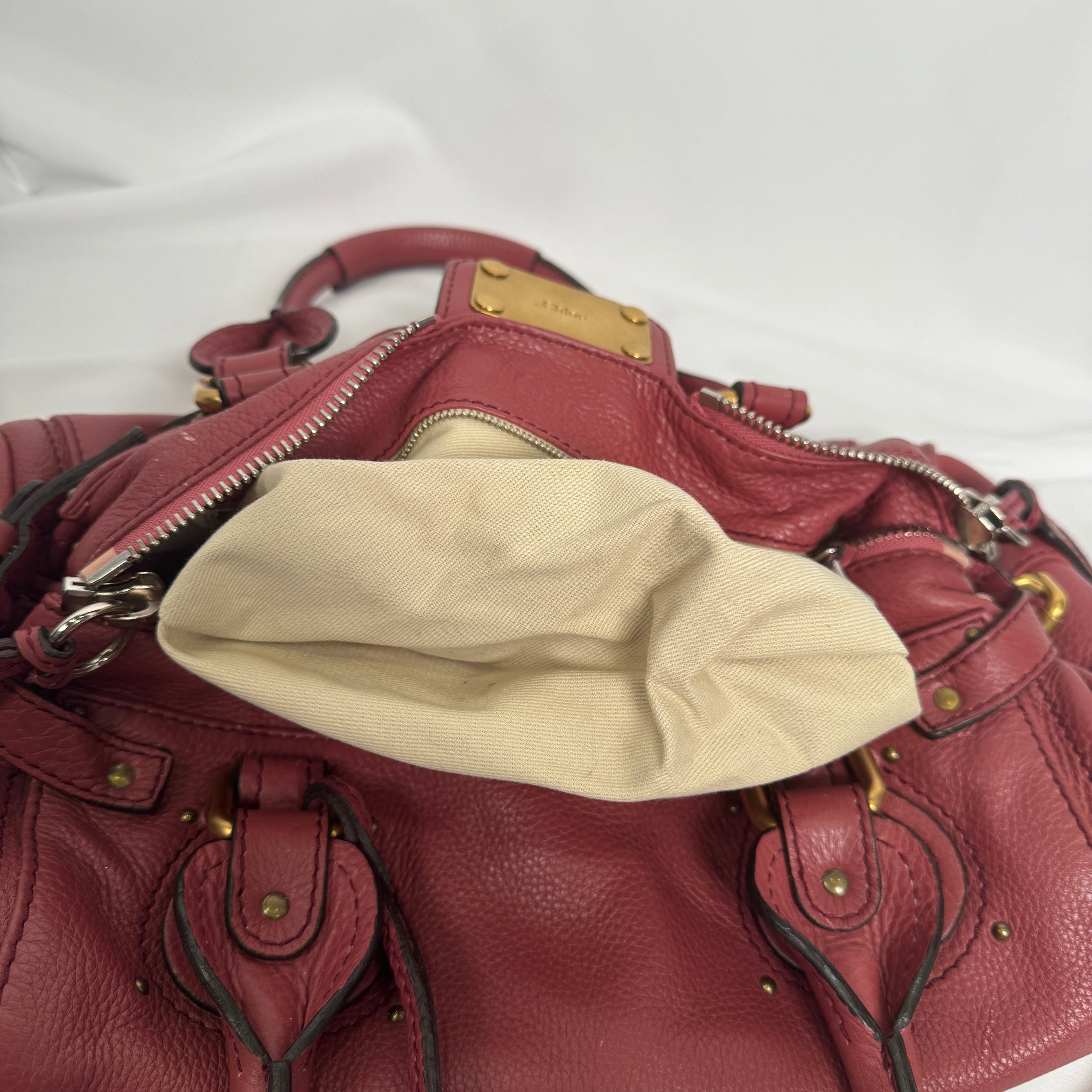 🔥 Pre-owned Chloé 2009 pink paddington 🔥