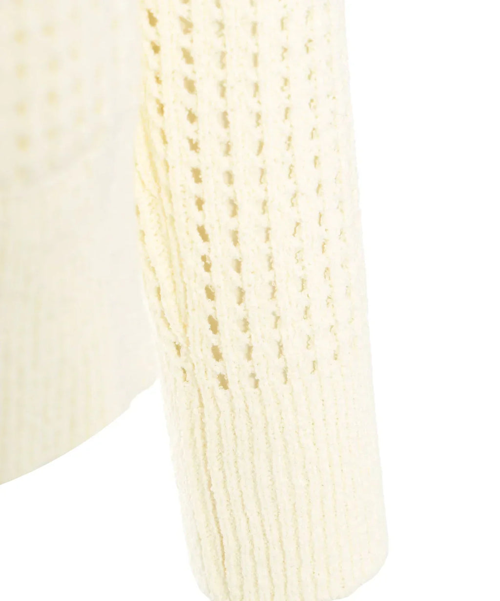 Roberto Collina Crochet Knit Hoodie