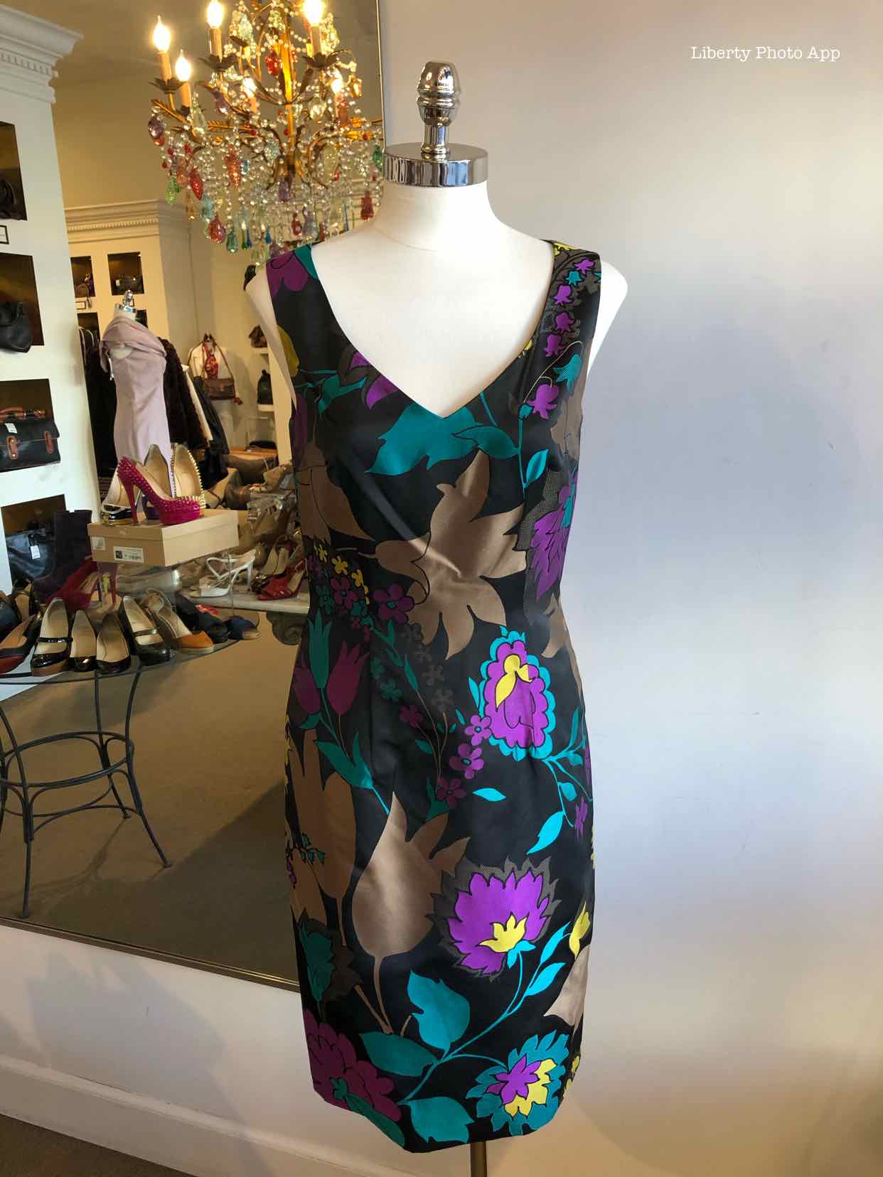 ESCADA Silk Floral Dress | 4