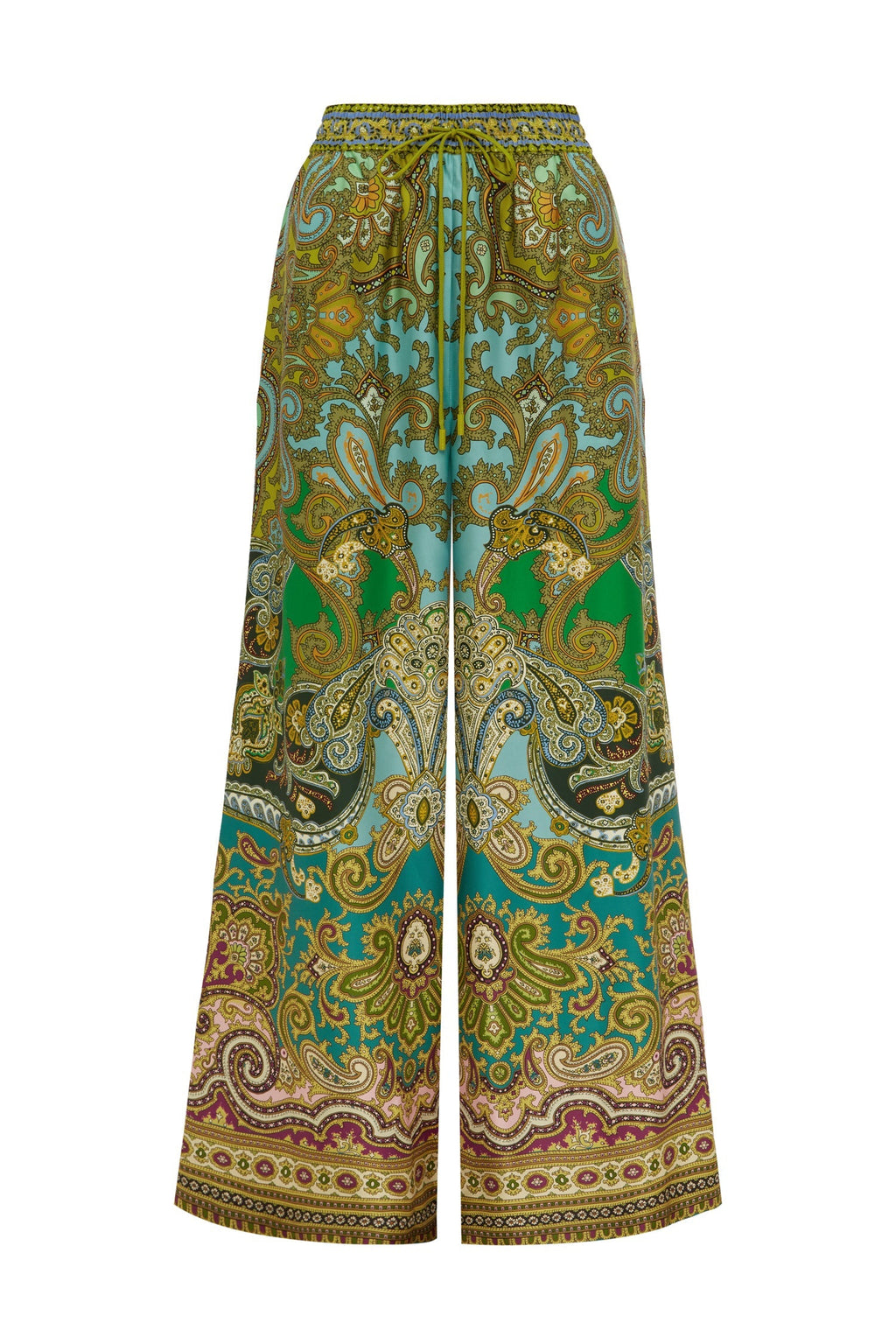 ALEMAIS CLEMENZA SILK TROUSERS