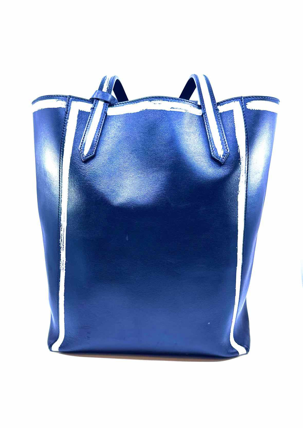 GIVENCHY black, white Leather Tote