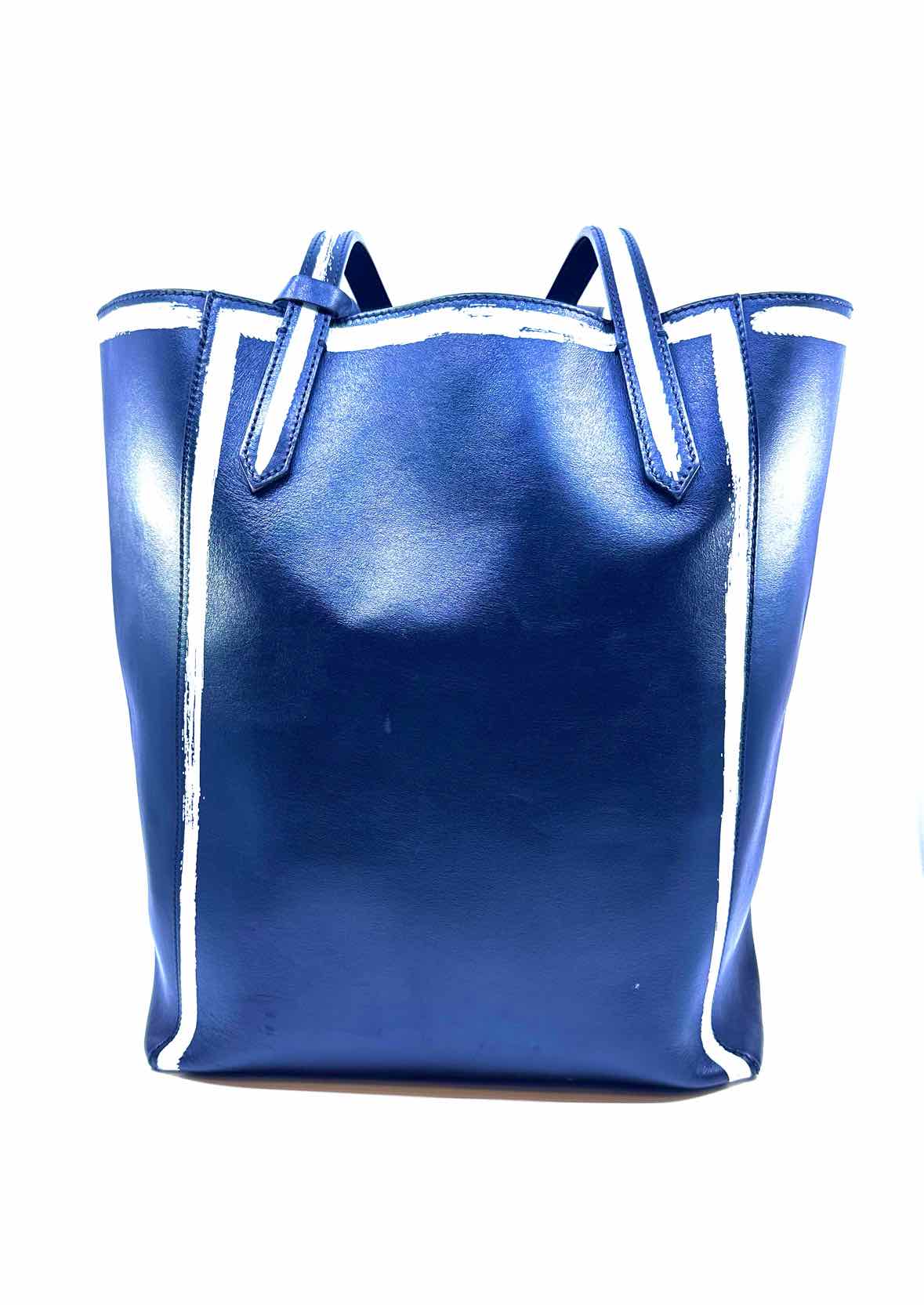 GIVENCHY black, white Leather Tote