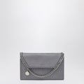 Falabella crossbody wallet bag in dark barolo