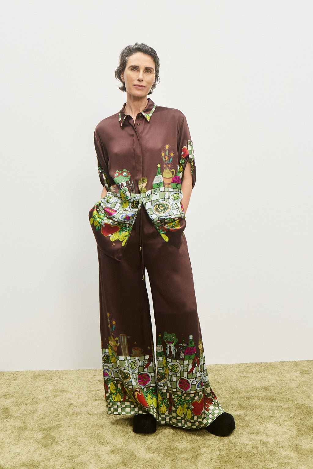 FREDO SILK PANT