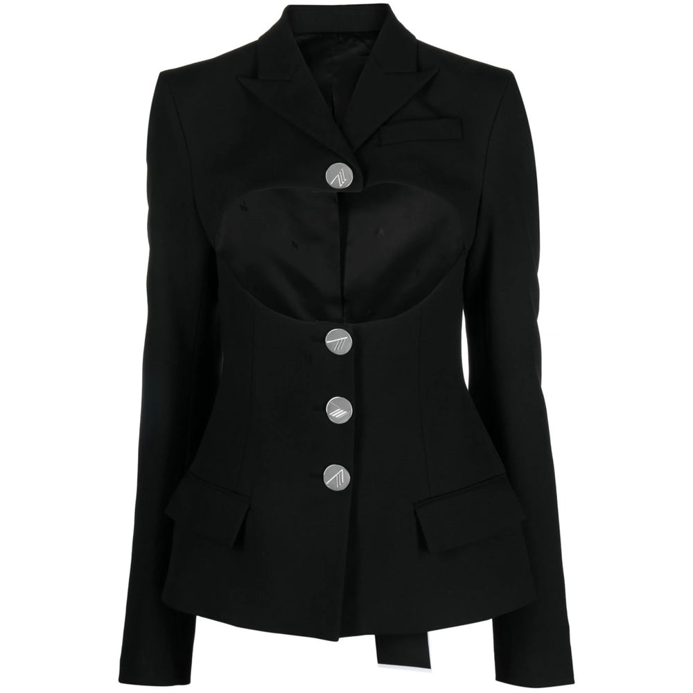 Sleek Button Coat