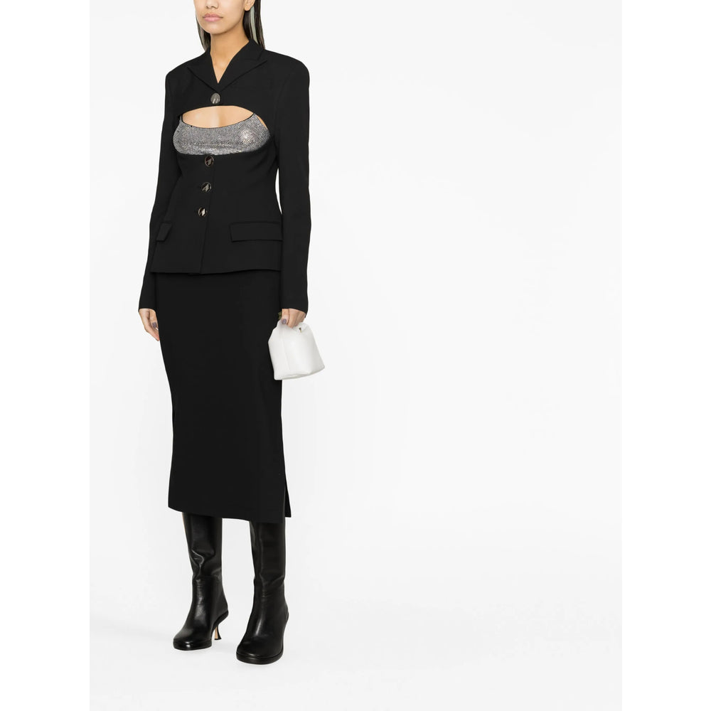 Sleek Button Coat