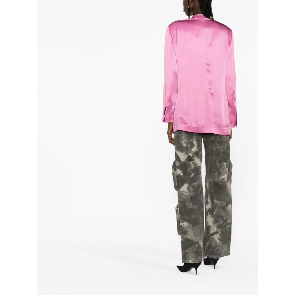Pink Peak Lapel Jacket