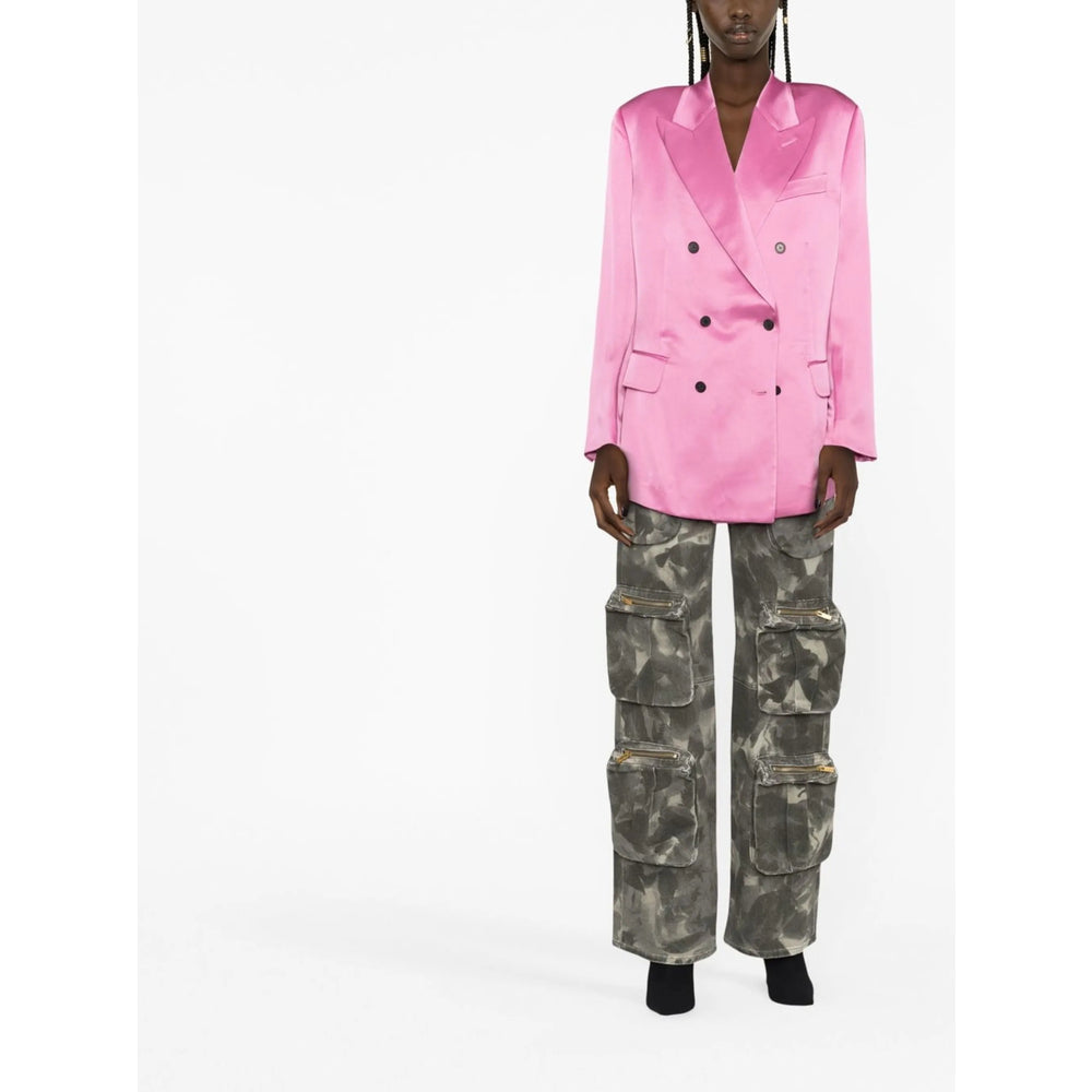 Pink Peak Lapel Jacket