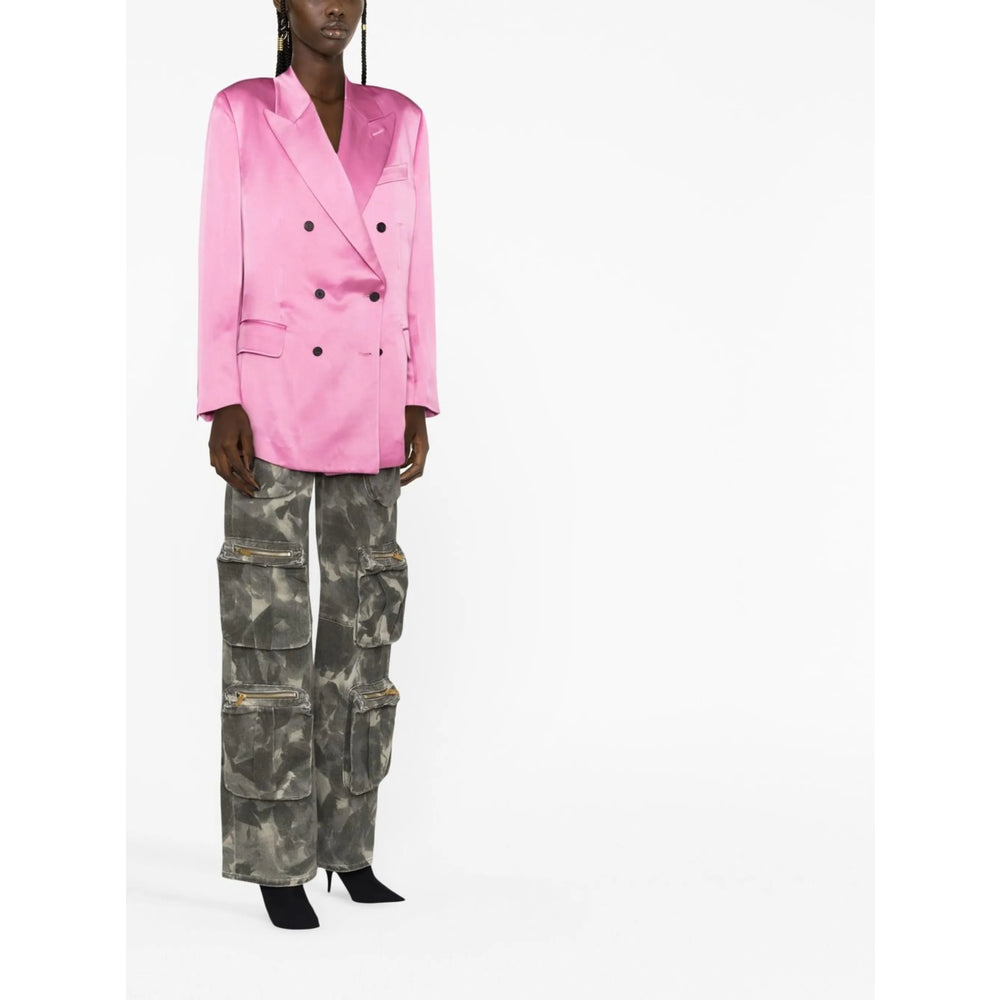 Pink Peak Lapel Jacket