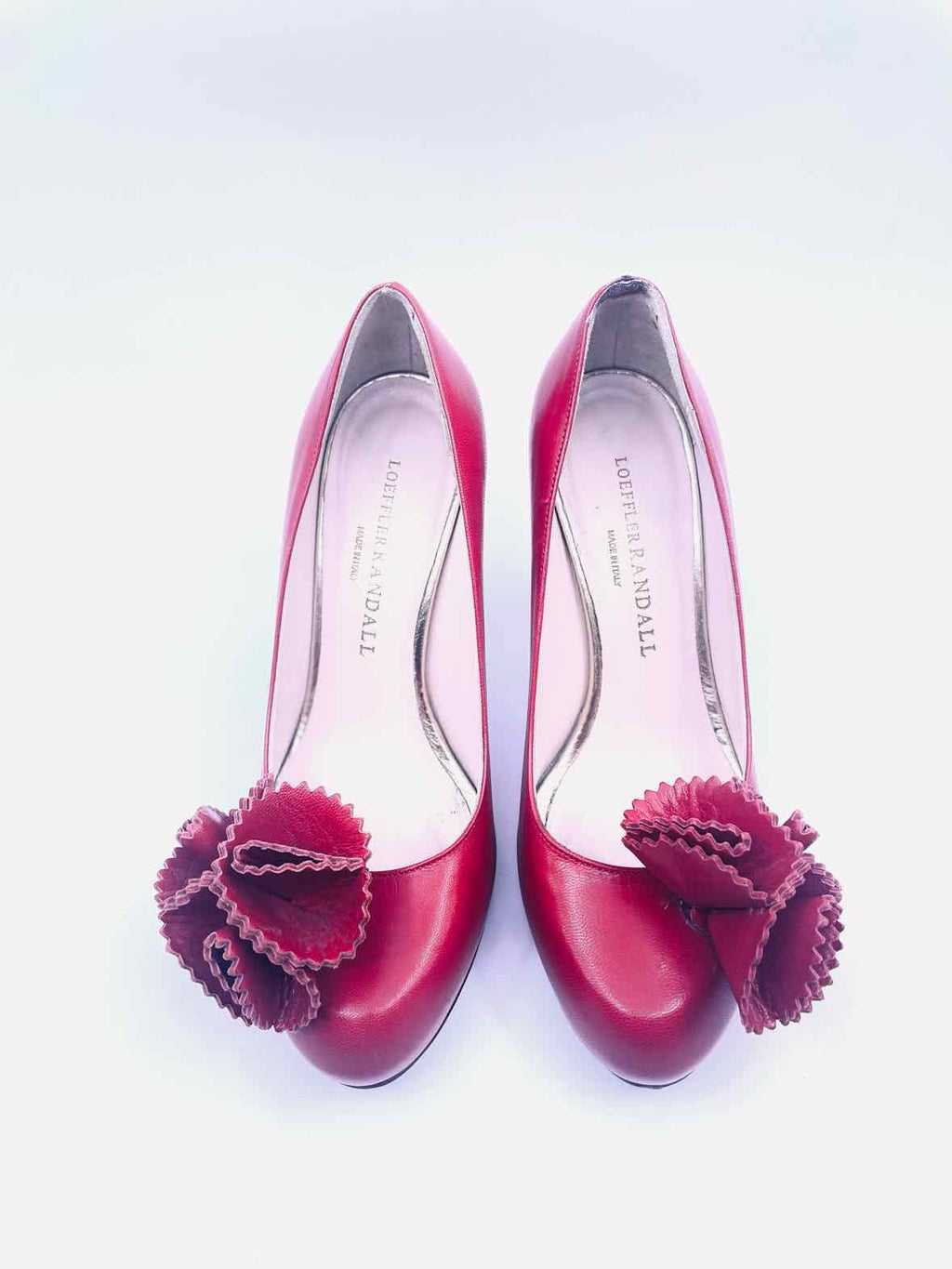 LOEFFLER RANDALL Size 5 Red Pumps
