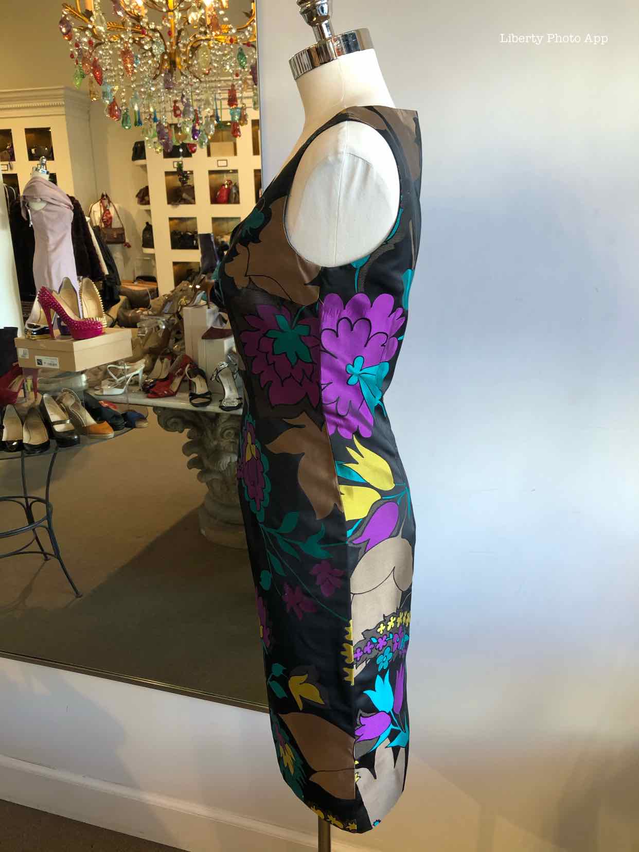 ESCADA Silk Floral Dress | 4