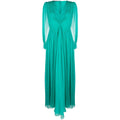 Silk Blend Maxi Dress