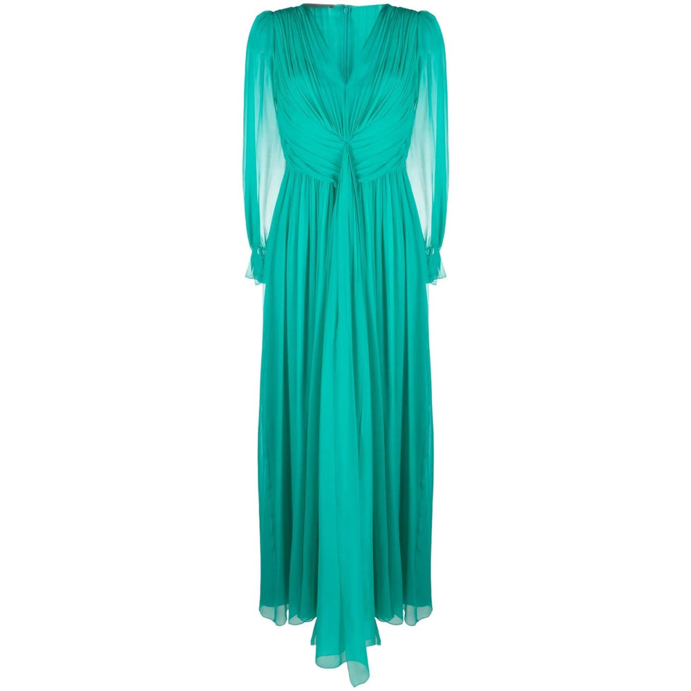 Silk Blend Maxi Dress
