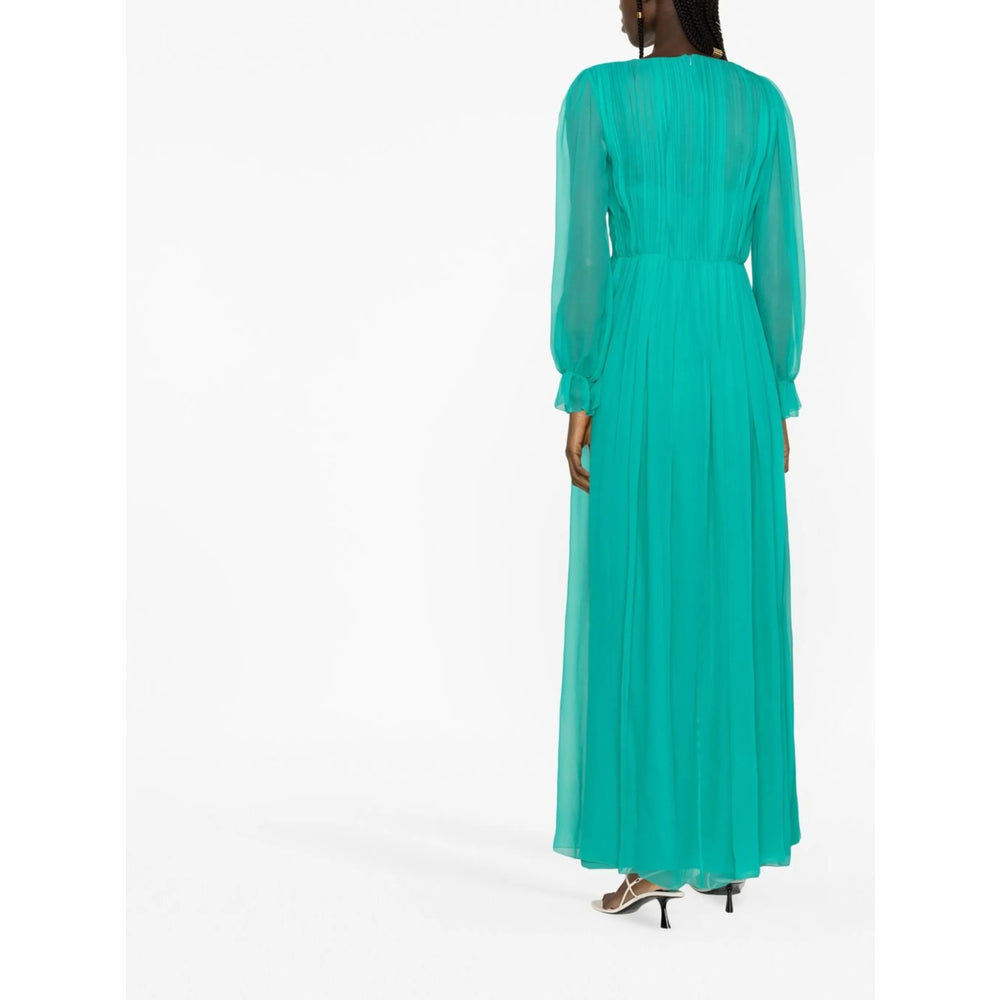 Silk Blend Maxi Dress