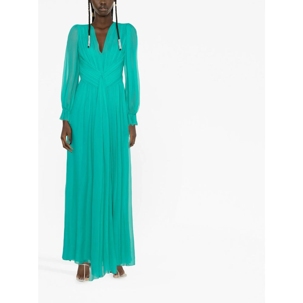 Silk Blend Maxi Dress