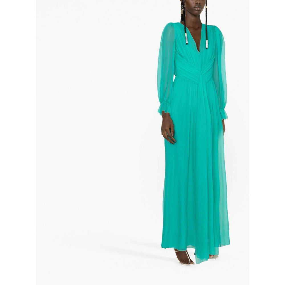 Silk Blend Maxi Dress