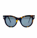 CARTIER Brown Cat Eye Tortious Sunglasses
