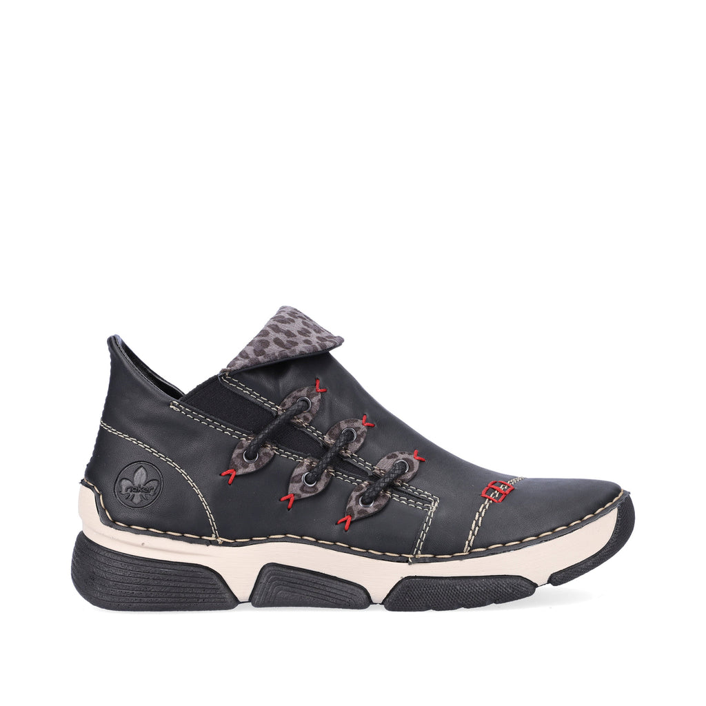 Rieker Womens Fashion Ankle Boots | Black