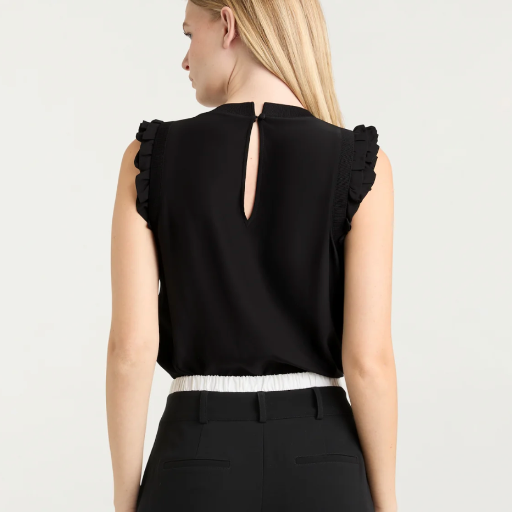 Cinq à Sept Lenore Top - Black