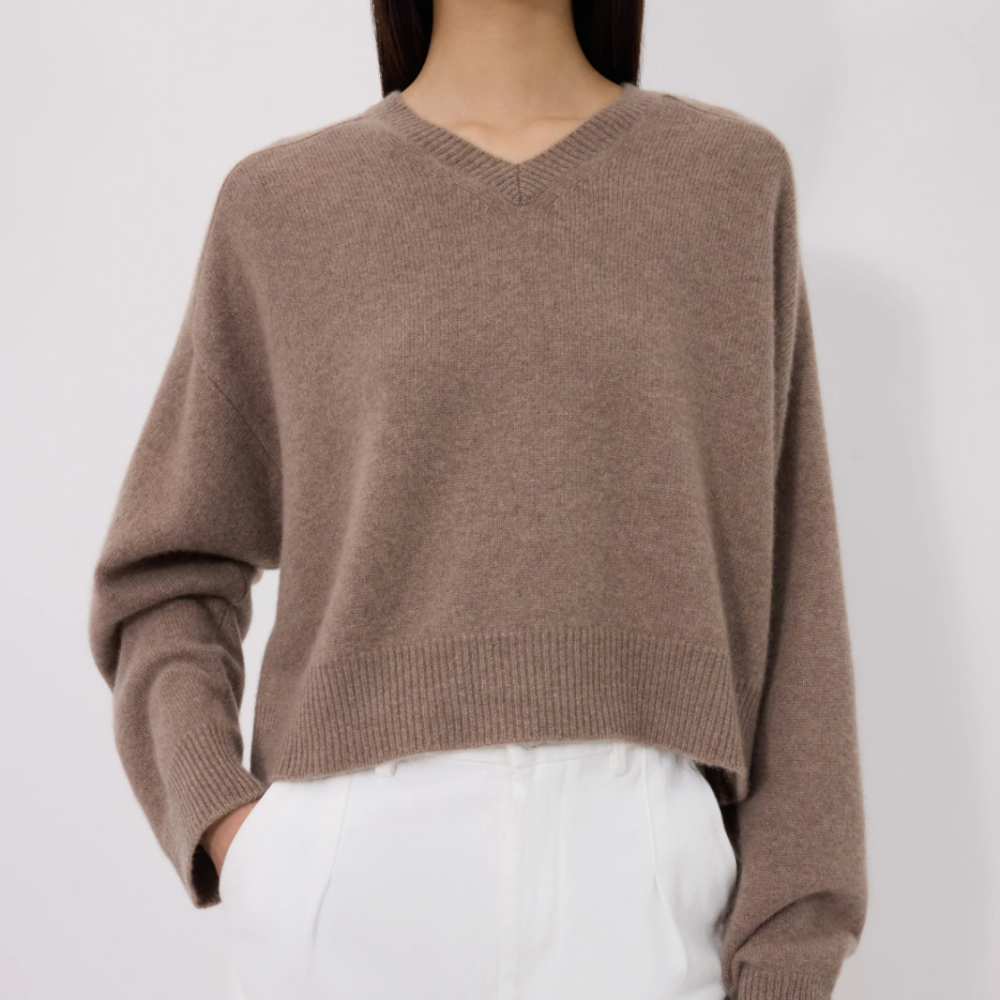 LouLou De Saison Anzor Sweater - Taupe Melange