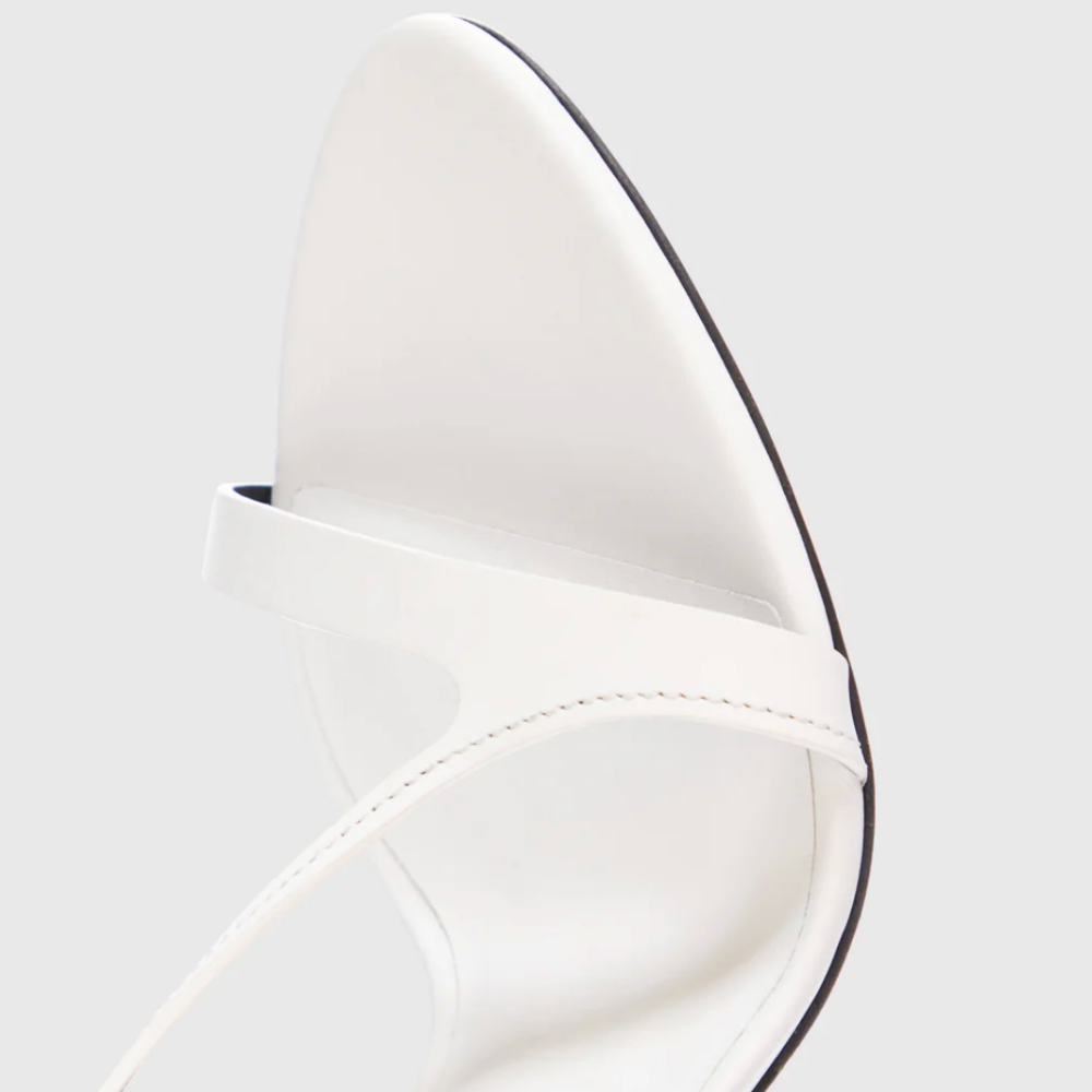 LouLou De Saison Arwa Heeled Sandals - White
