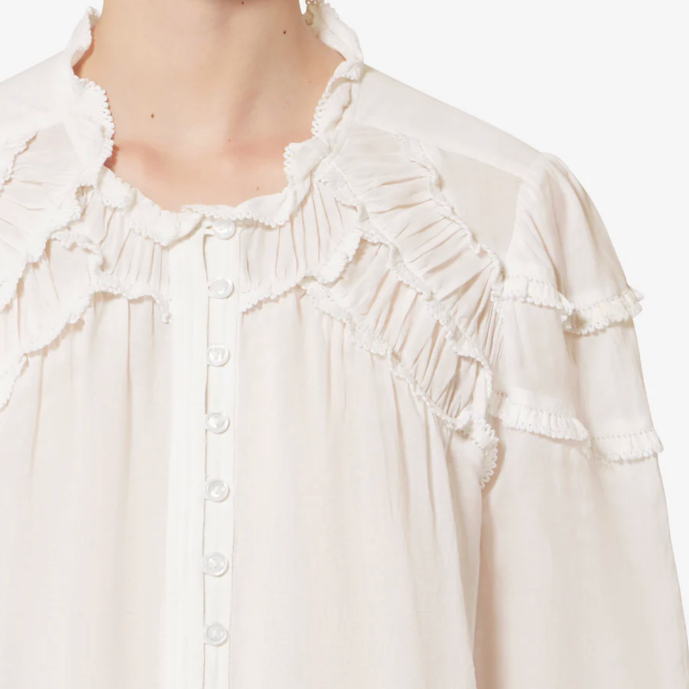 Marant Etoile Christa Blouse - White