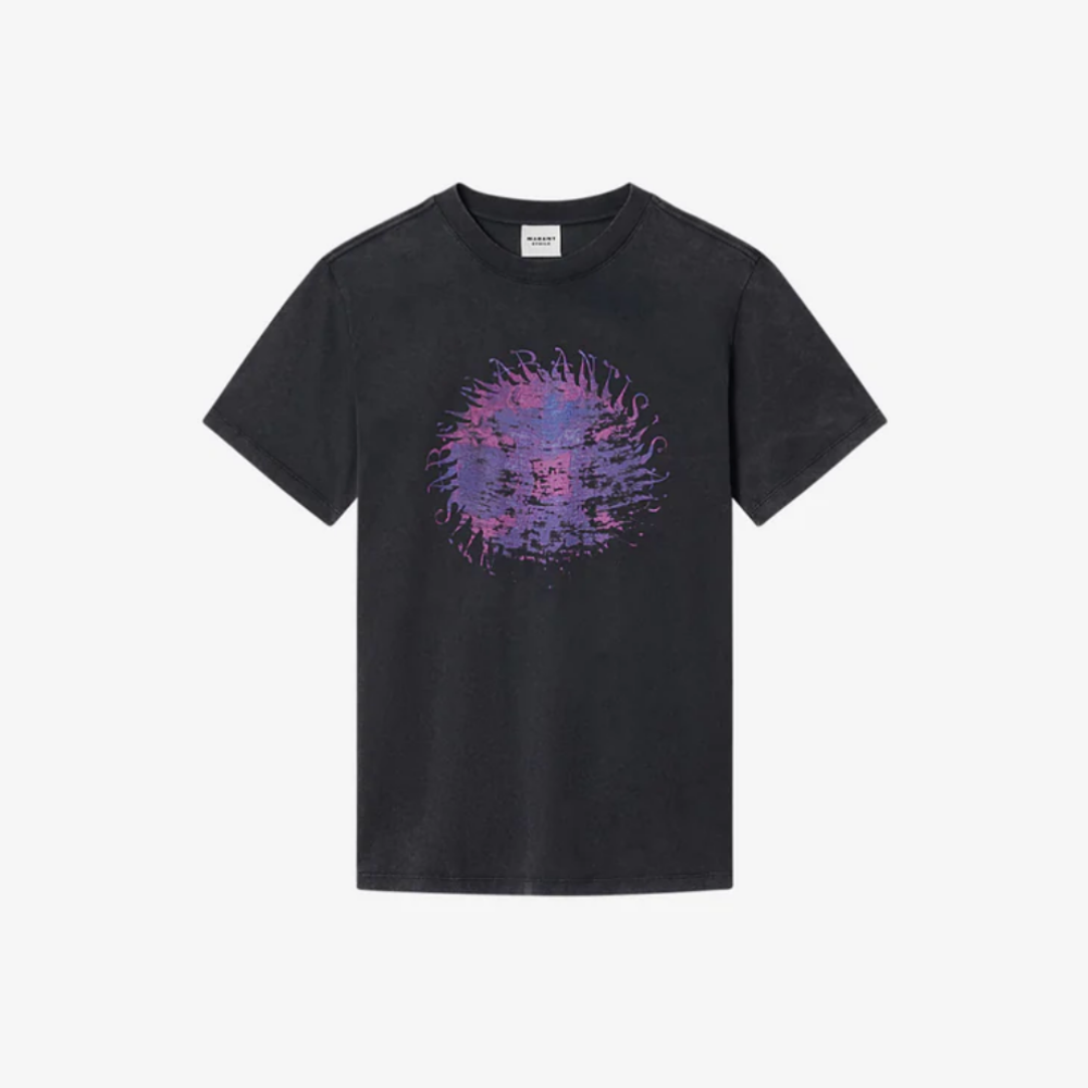Marant Etoile Zoeline T-shirt - Faded Black