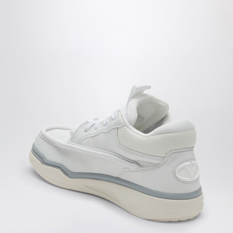 Mid-Top Runboot White Sneakers