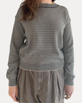 Weekend Maxmara Giovane Striped Jumper in Navy