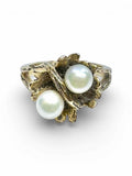 14K Gold Pearl Ring