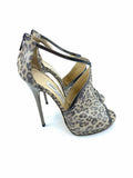 JIMMY CHOO Cheetah Print Sandals | 9