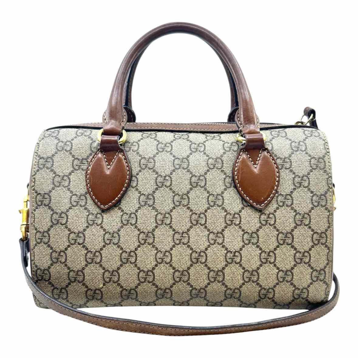 GUCCI Brown Leather Handbag