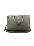 TOM FORD Beige Suede Solid Briefcase
