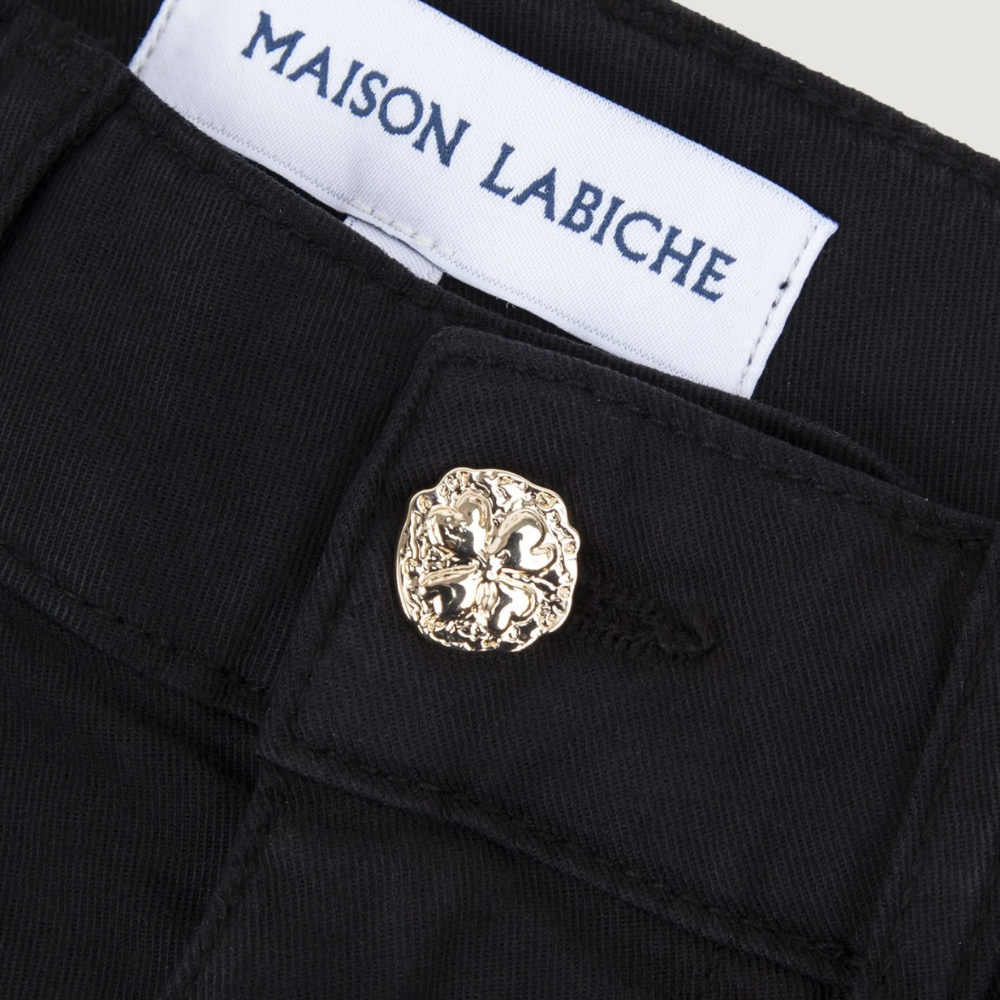 Maison Labiche Chevreuil Trousers - Twill Black