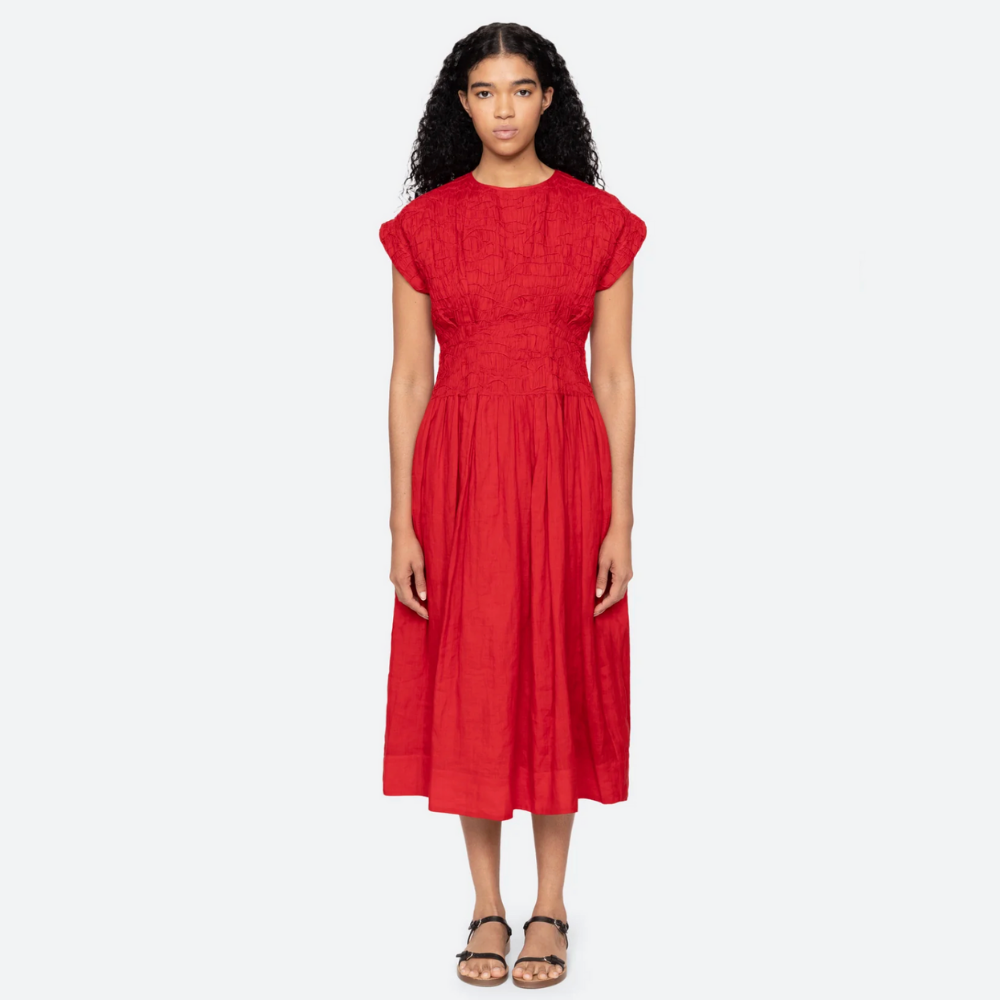 Sea NY Imogen Dress - Red