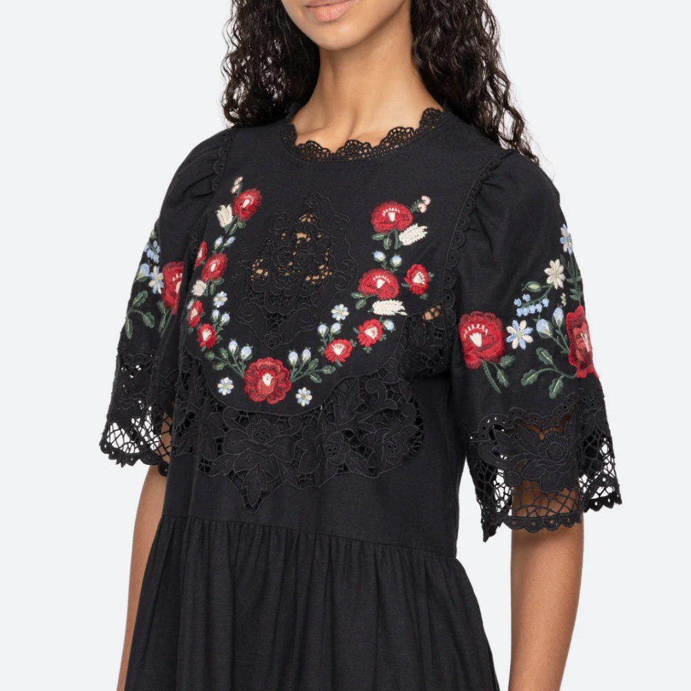 Sea NY Rosaline Dress - Black