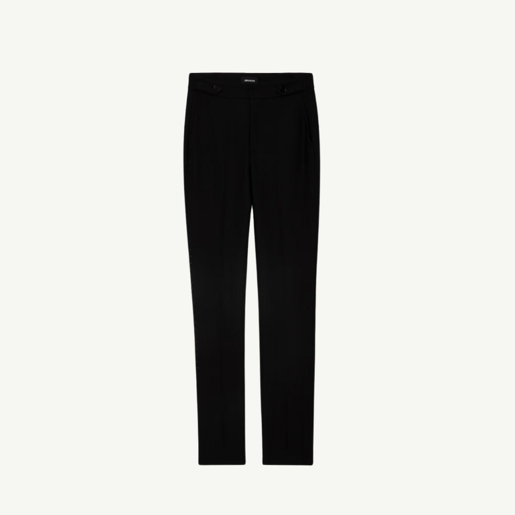 Zadig & Voltaire Panny Strass Trousers - Black