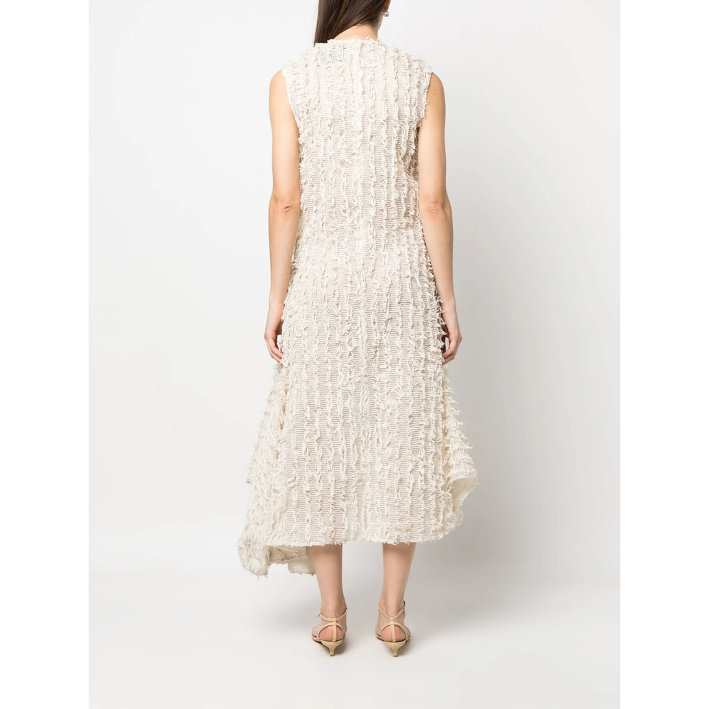 Soft Ecru Silk Shift