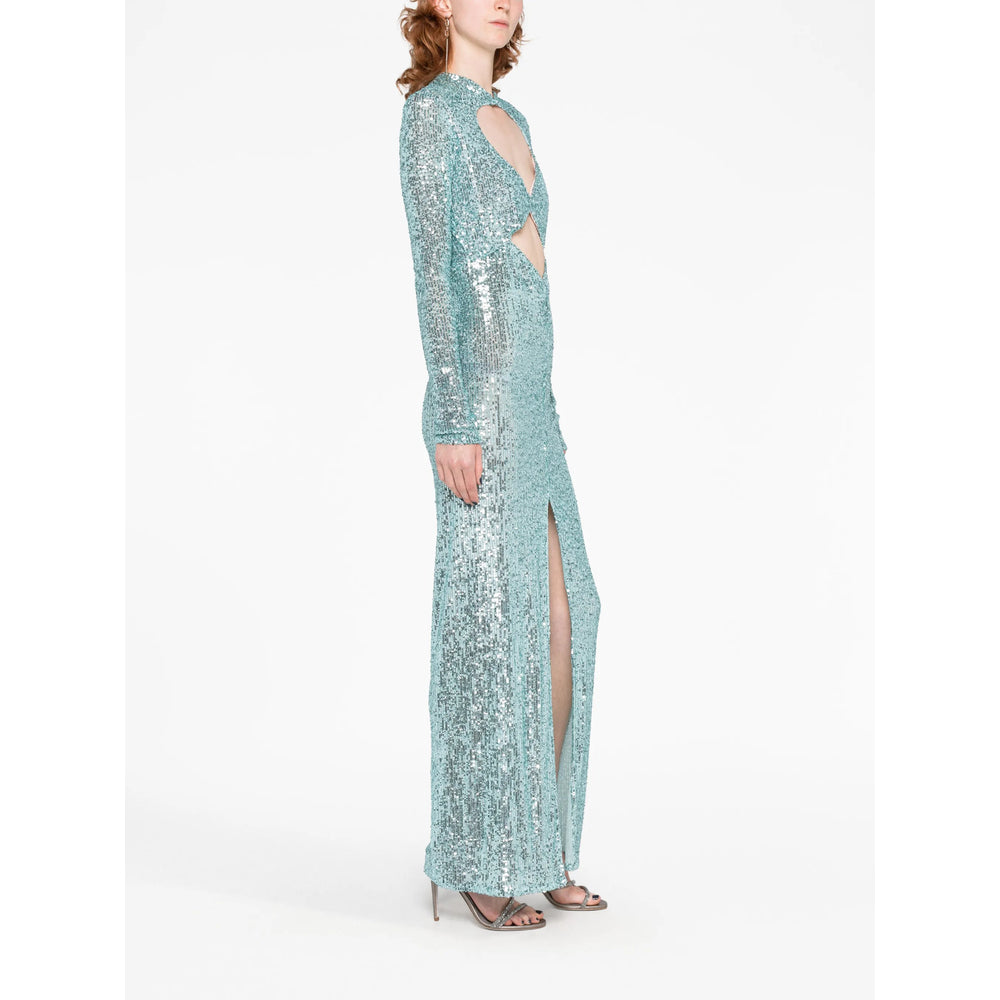 Glamour Twill Sequin Dress