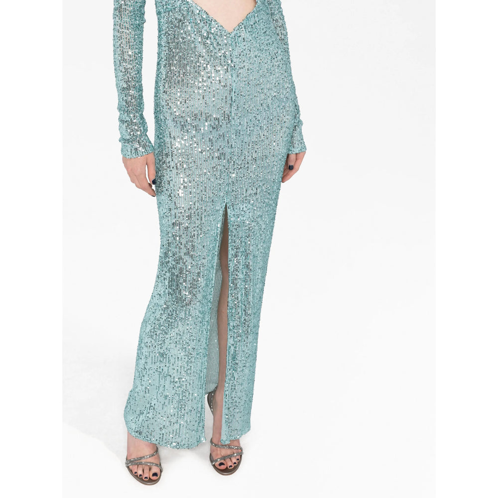 Glamour Twill Sequin Dress
