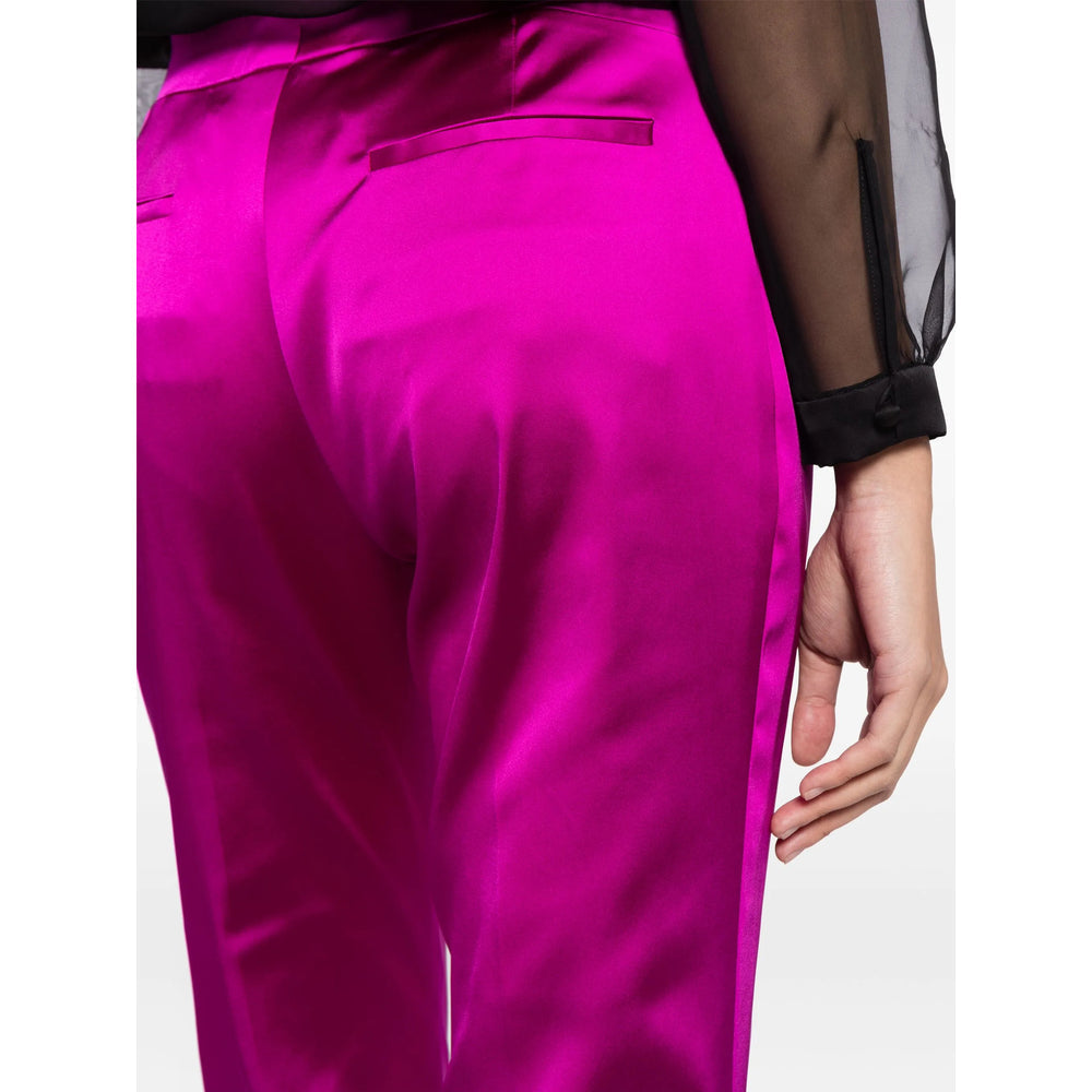 Orchid Purple Satin Flare