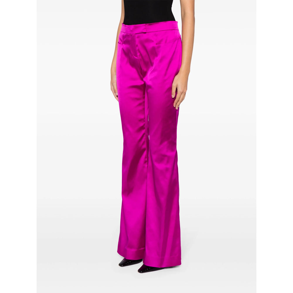 Orchid Purple Satin Flare