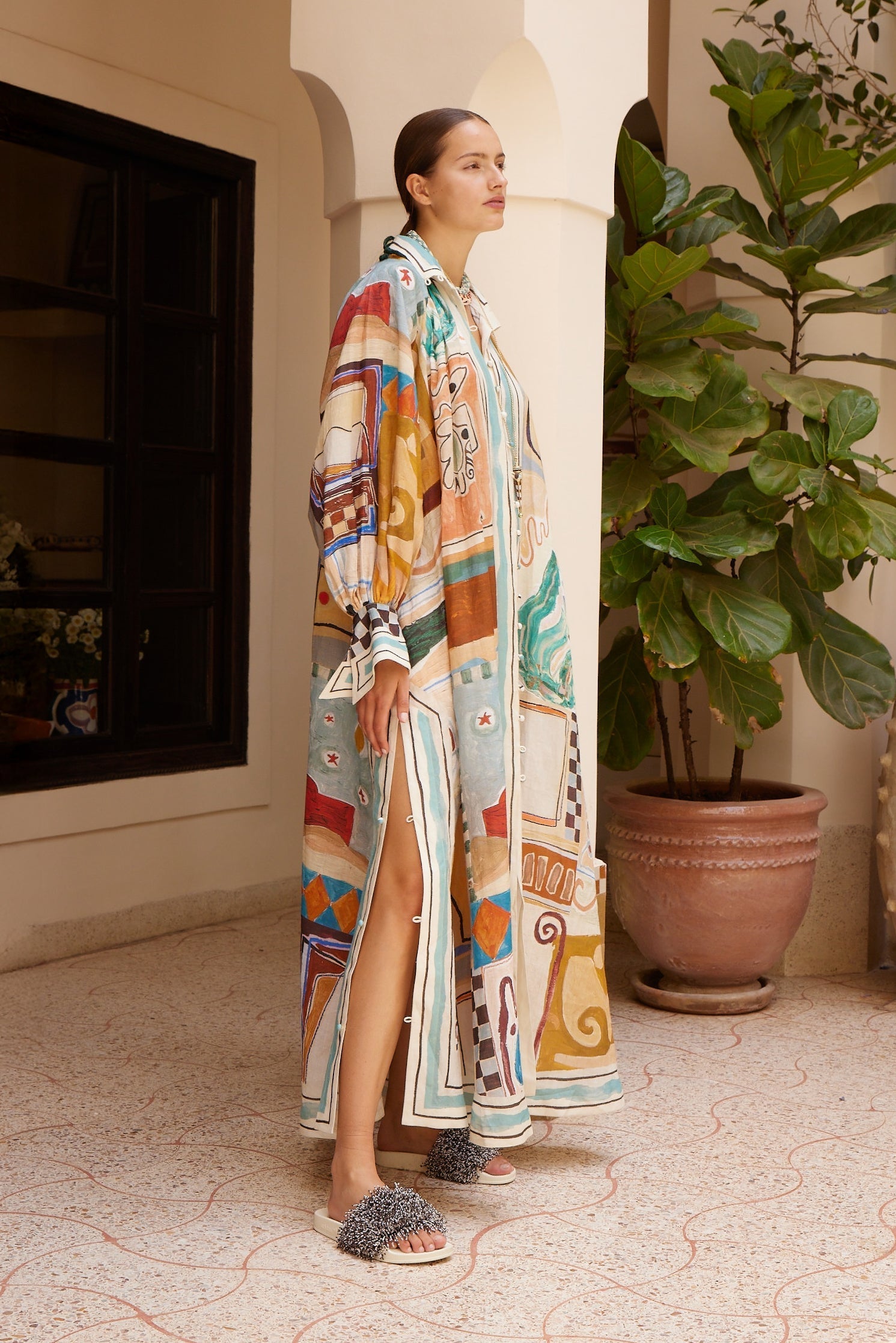 ALEMAIS MICHELLE SHIRTDRESS