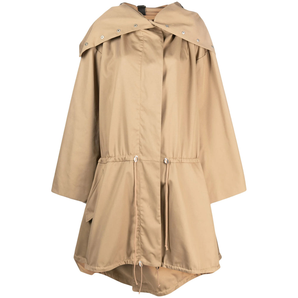 Sand Beige Cutout Trench