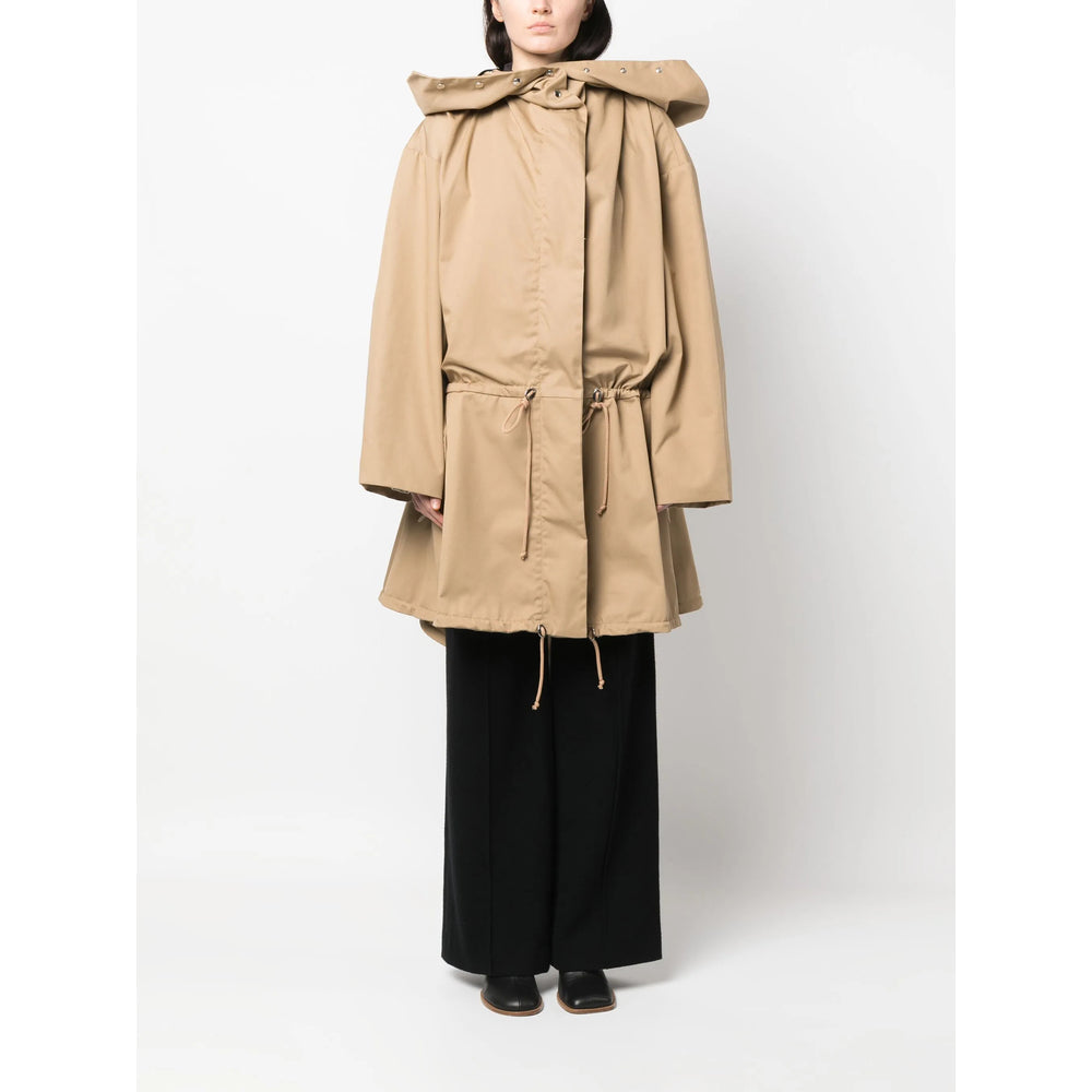 Sand Beige Cutout Trench