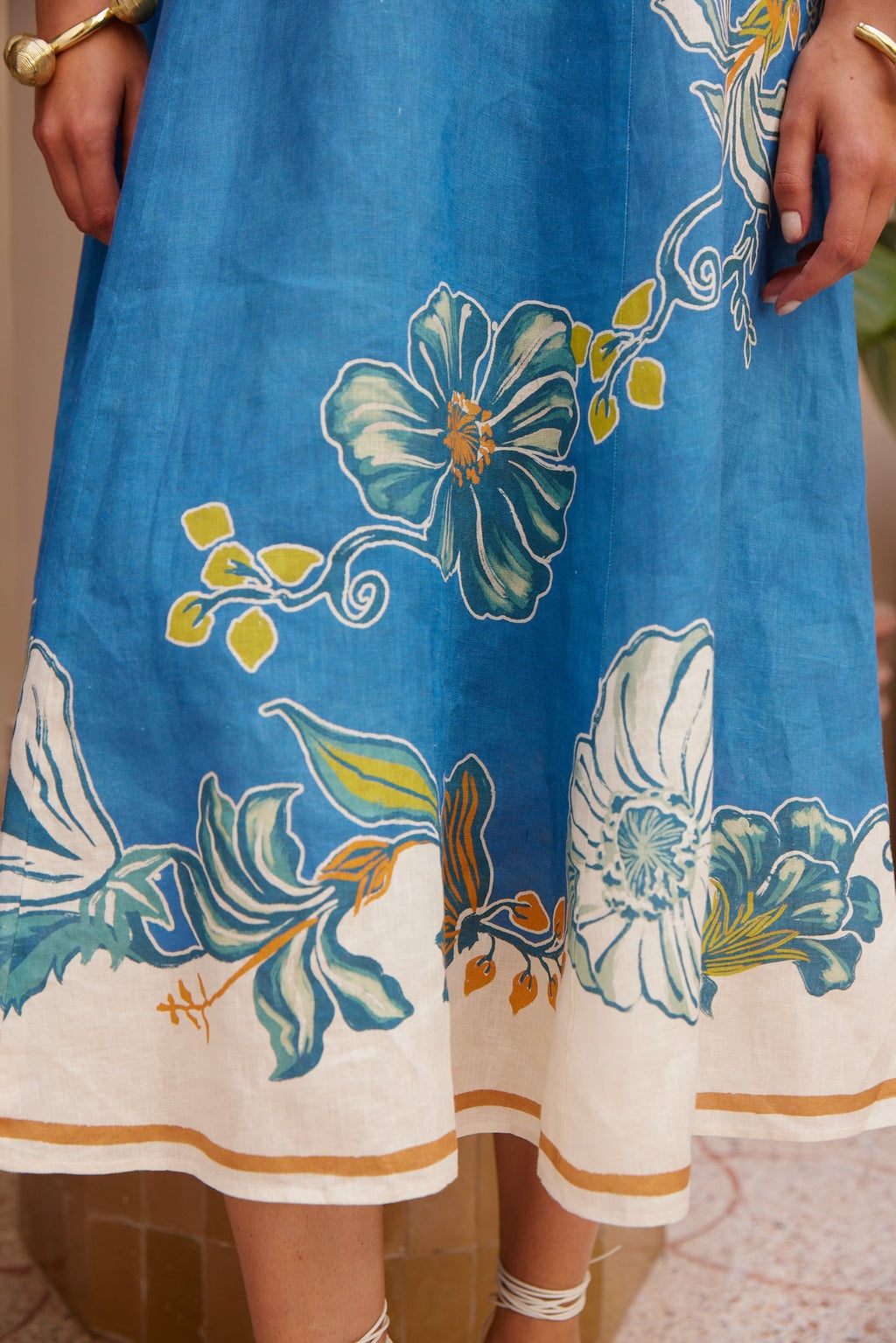 ALEMAIS LUDA MIDI DRESS