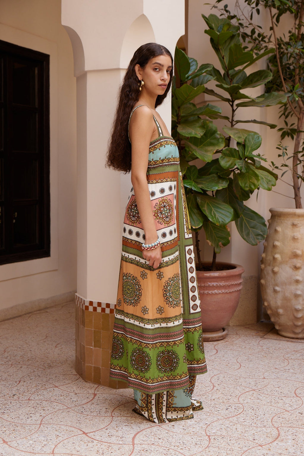 ALEMAIS CONTINA DAY DRESS