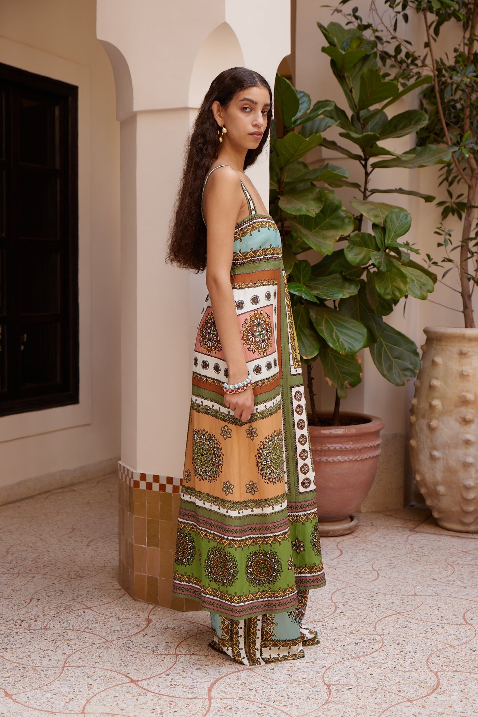 ALEMAIS CONTINA DAY DRESS