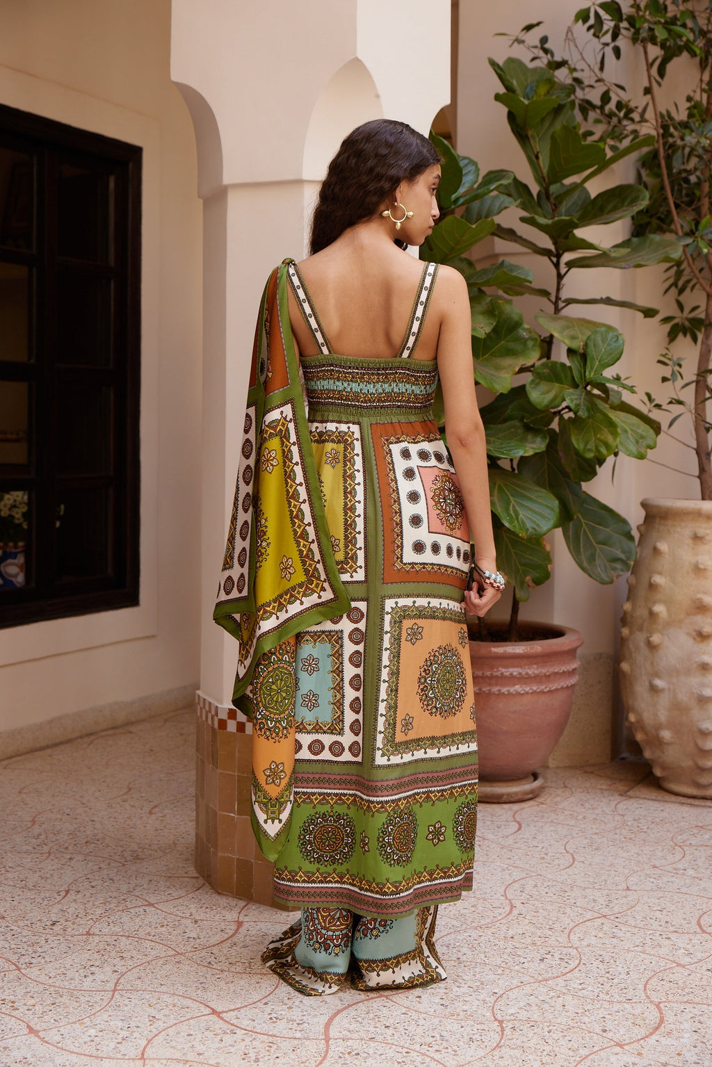 ALEMAIS CONTINA DAY DRESS